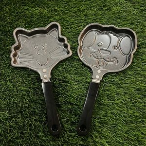 Cat & Dog Pancake Mold Skillets